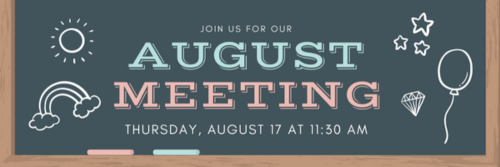 August Meeting 2017